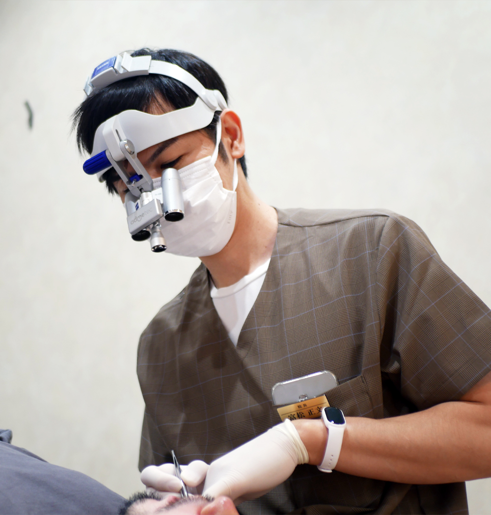 お口のさまざまなお悩みに、幅広くお応えします